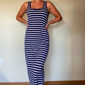 Boden | Blue and White Striped Summer Dress